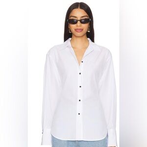 Rag & Bone Diana Cotton Poplin Button-Up Shirt 
Women’s Size: XS